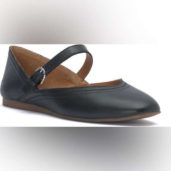 Lucky Brand Shoes - LUCKY BRAND ALBAJANE MARYJANE FLATS IN BLACK 7.5